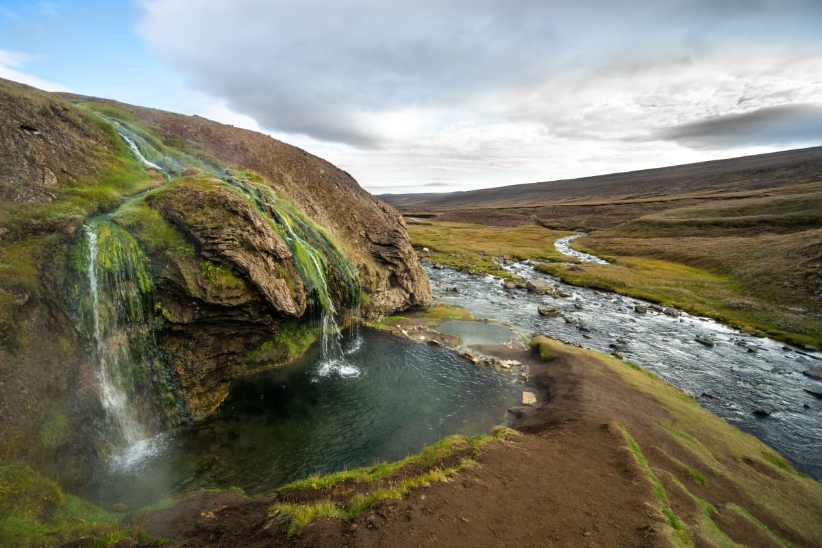 hot springs near reykjavik iceland