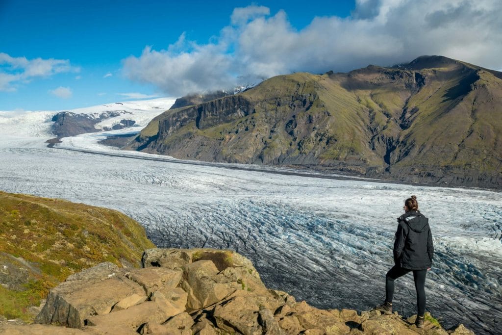 Sjónarnípa view point in Skaftafell Nature Reserve