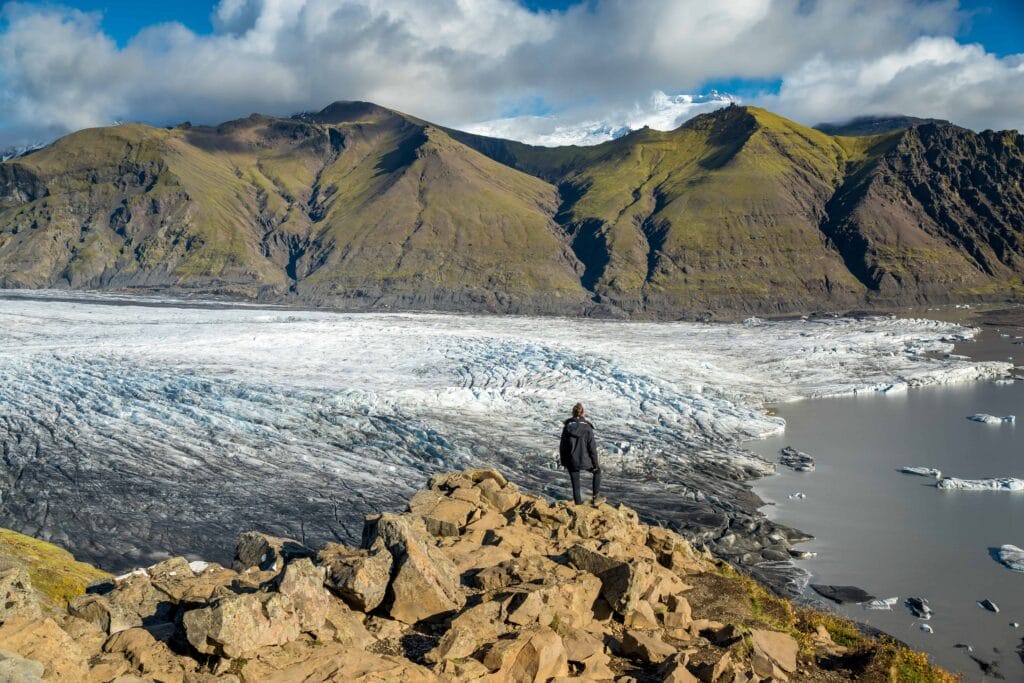 Sjónarnípa view point in Skaftafell Nature Reserve