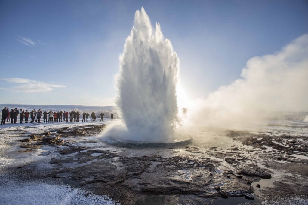 Golden Circle Tours, Geysir geothermal area in the Golden Circle