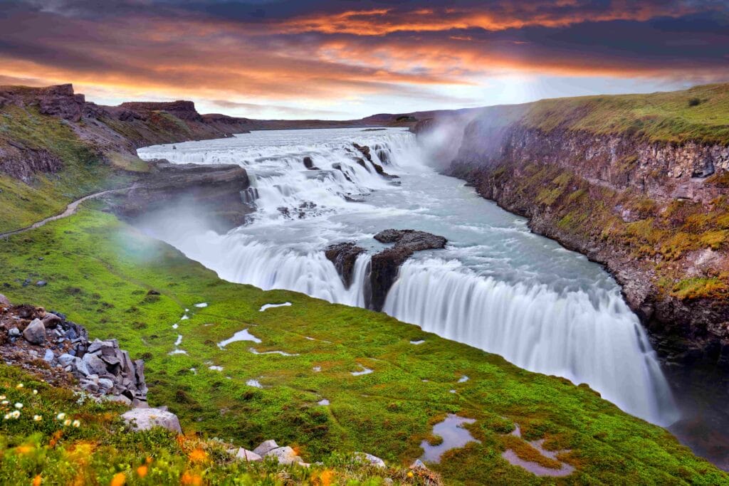 Gullfoss waterfall in Golden CircleGolden Circle Tours,