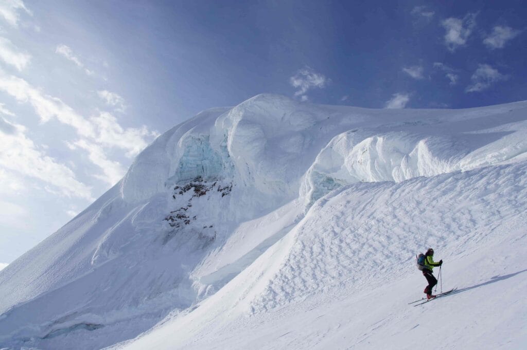 Iceland skiing