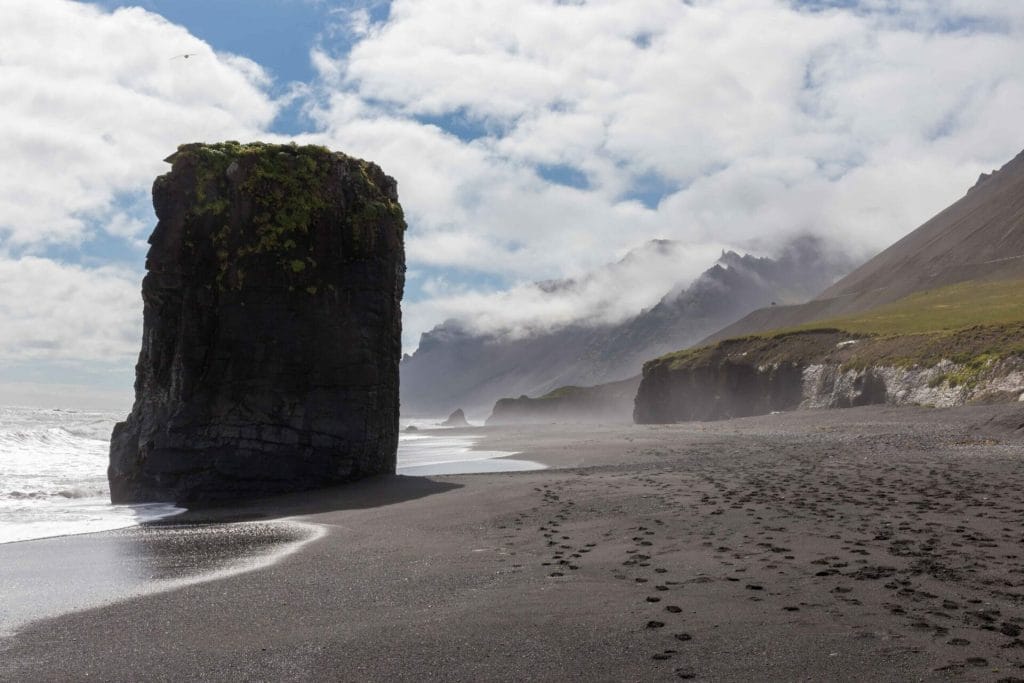 Iceland Hidden Gem - Fauskasandur Black Sand Beach