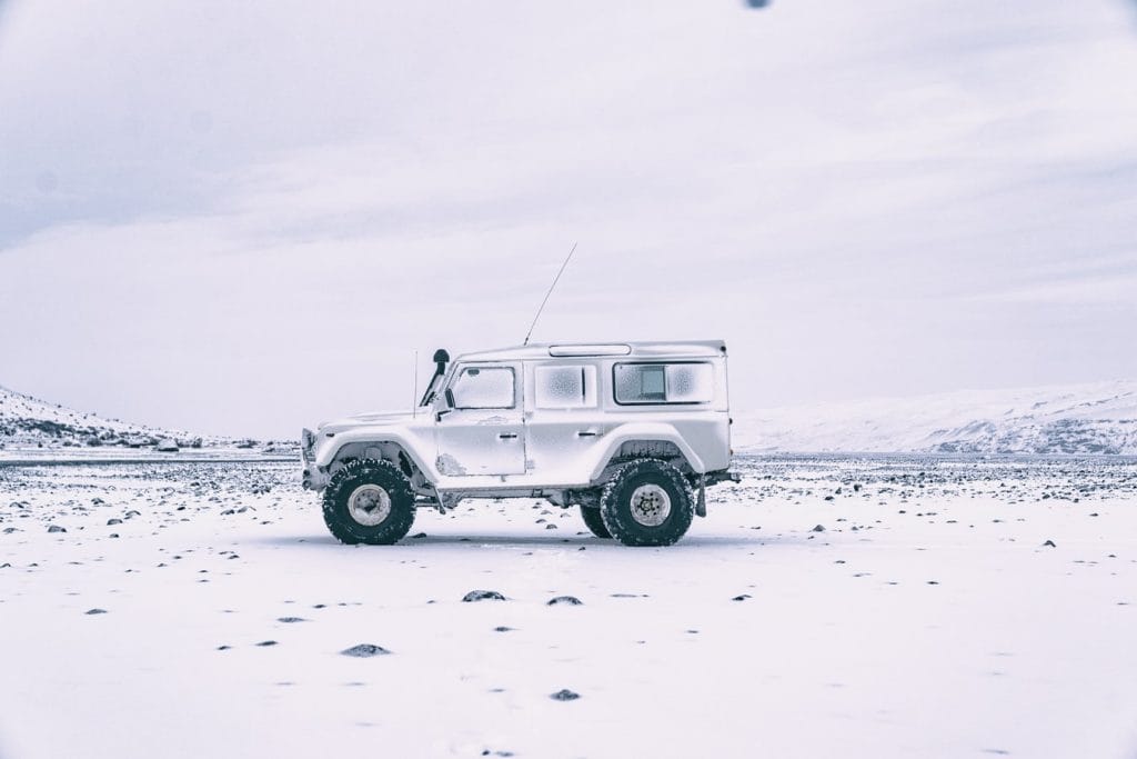 Super Jeep Tours Iceland, Super Jeep in the Iceland winter