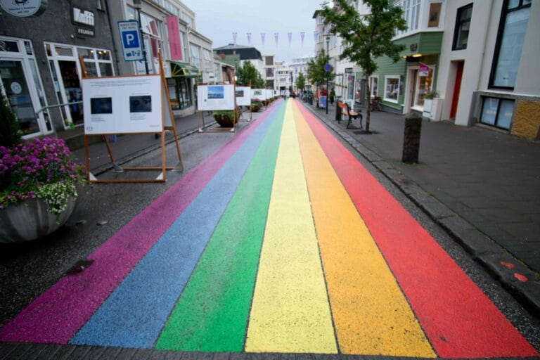gullfoss waterfall visit Reykjavik Rainbow street, Gay Pride in Rekjavik