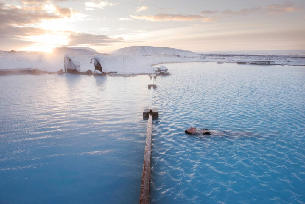 Myvatn Nature Baths in north Iceland