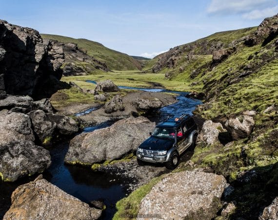 Highland Super Jeep Excursion in south Iceland