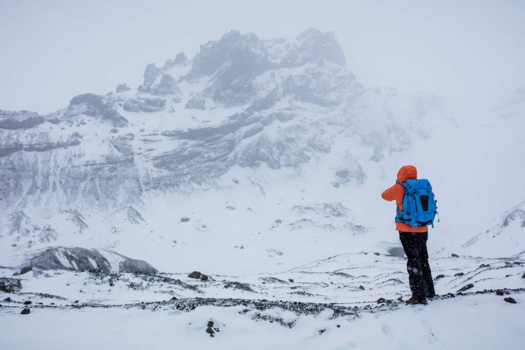 Eyjafjallajokull Super Jeep tour during winter