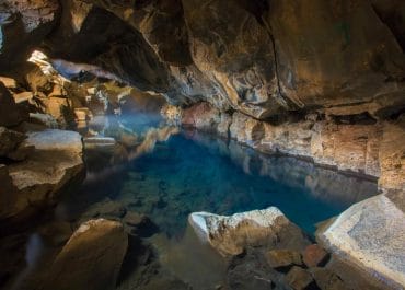 Grjótagjá hot spring cave