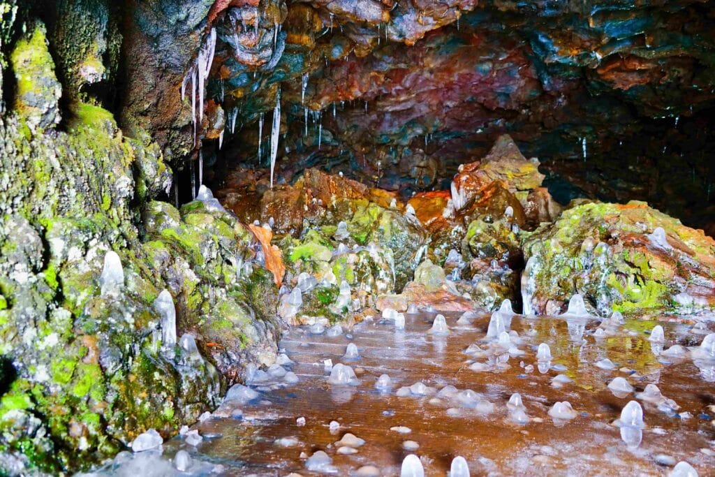 Vatnshellir lava cave in Snæfellsnes Peninsula