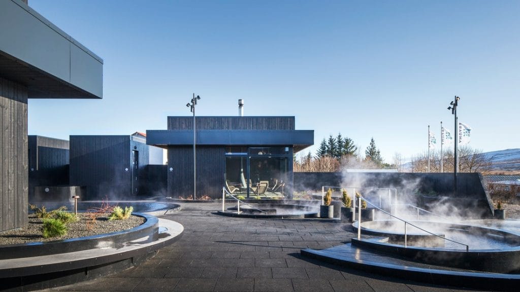 Krauma geothermal baths and spa in Krauma