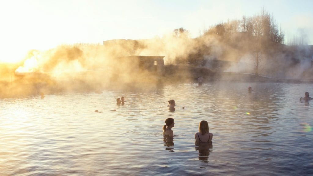 Secret Lagoon hot spring in Iceland, tours to the Secret Lagoon