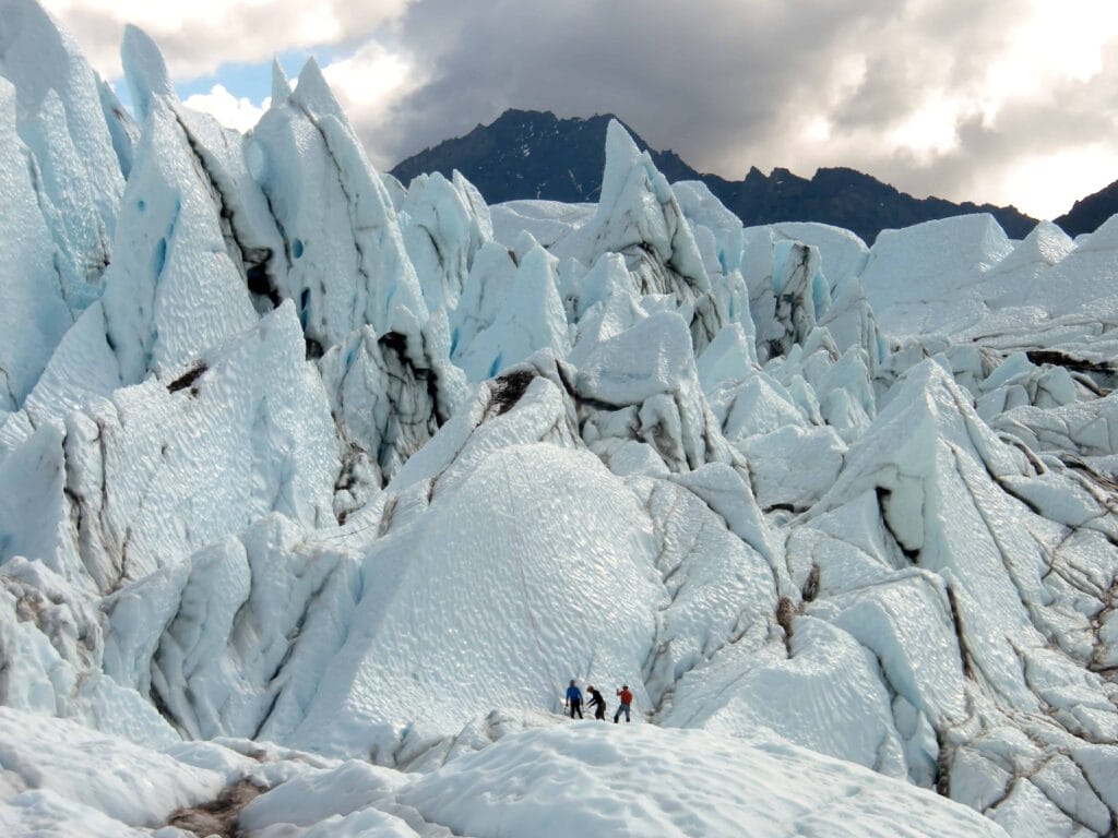 Ice Climbing Iceland, ice climbing on a glacier in Iceland