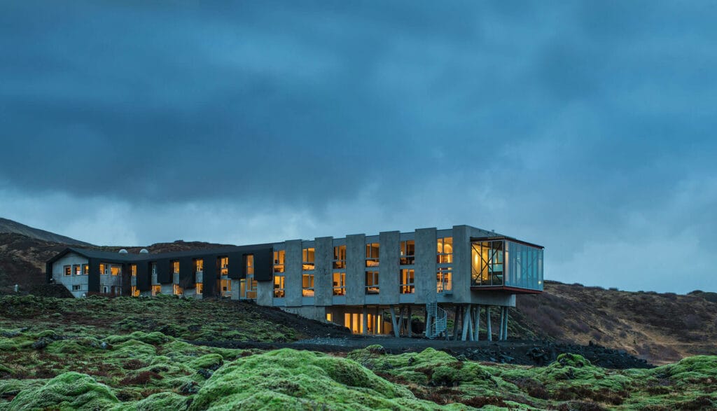 Ion adventure hotel luxury hotel in the Golden Circle Iceland