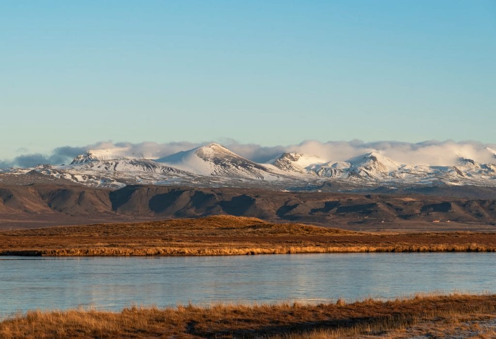 Snæfellsjökull glacier in Snæfellsnes Peninsula