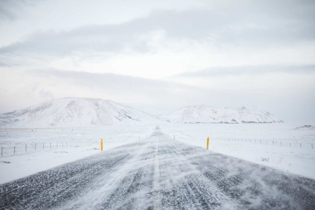 winter Self Driving road trip in Iceland