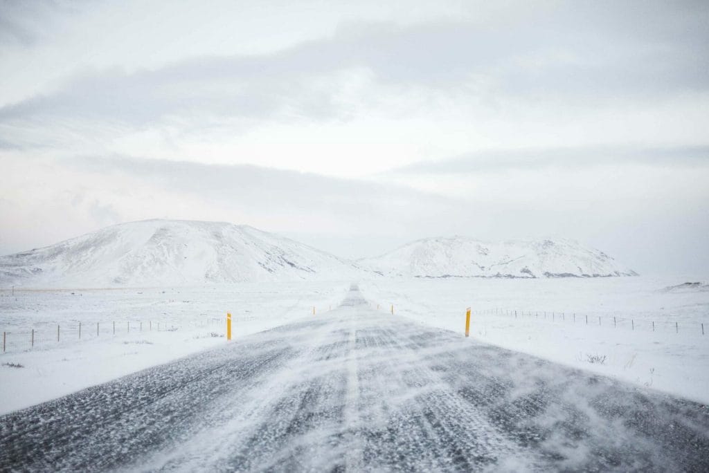 winter Self Driving road trip in Iceland