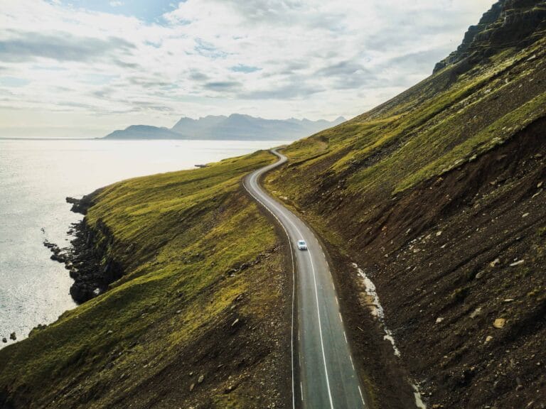 Self Driving road trip in East Iceland