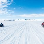 Iceland Snowmobile Tour, Snowmobile Iceland, Snowmobiling in Iceland, snowmobile on Vatnajokull the largest glacier in Europe