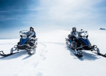 Snowmobile on Vatnajokull | The Largest Glacier in Europe