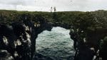 wedding photo shoot at Arnarstapi in Snæfellsnes Peninsula Iceland