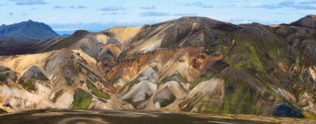 Highlands Iceland, Landmannalaugar in the highlands of Iceland