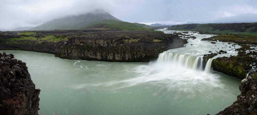 Þjófafoss waterfalls in Iceland