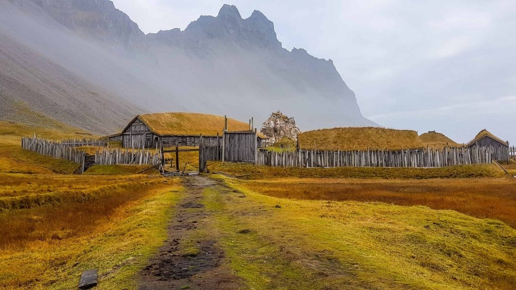 Viking village in Iceland