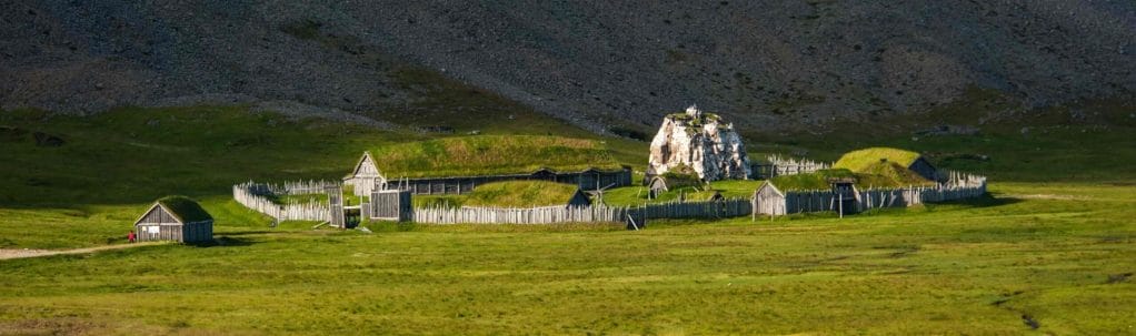 Viking village in Iceland