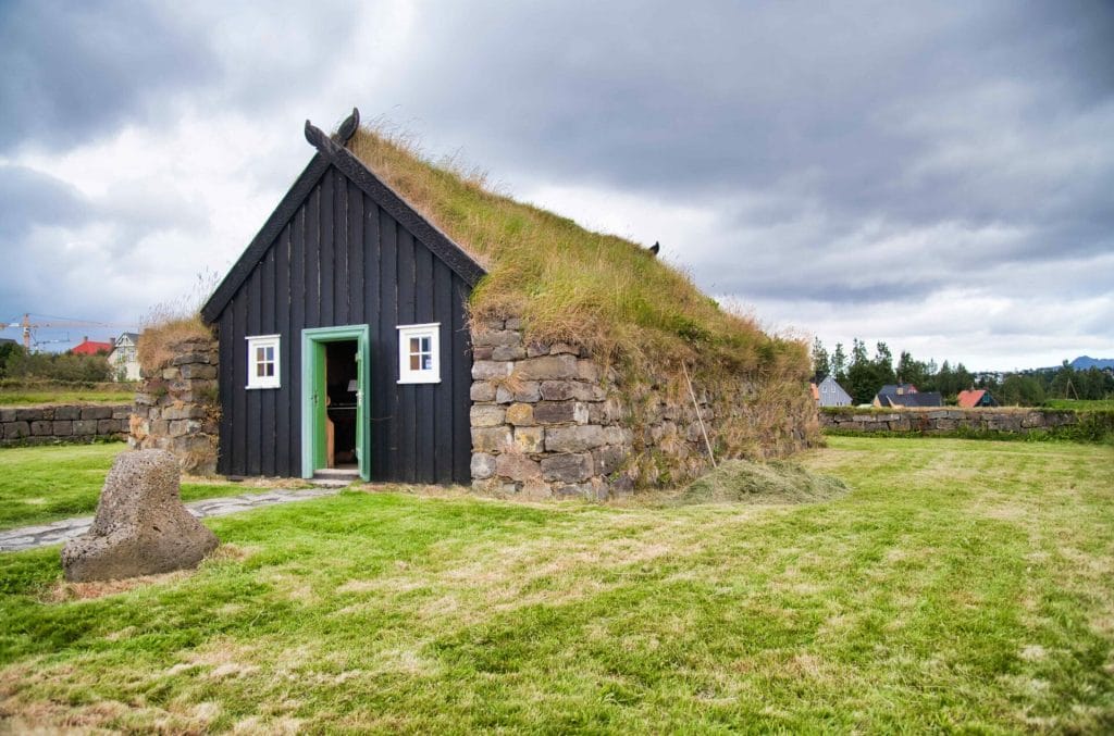 Árbæjarkirkja turf church in Reykjavik