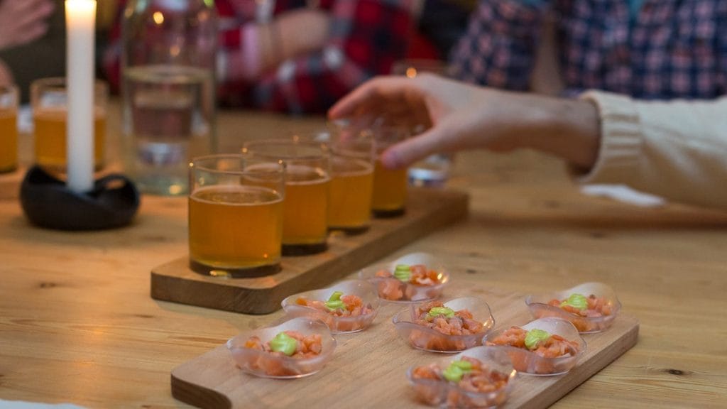 icelandic beer and food on the ultimate reykjavik night tour