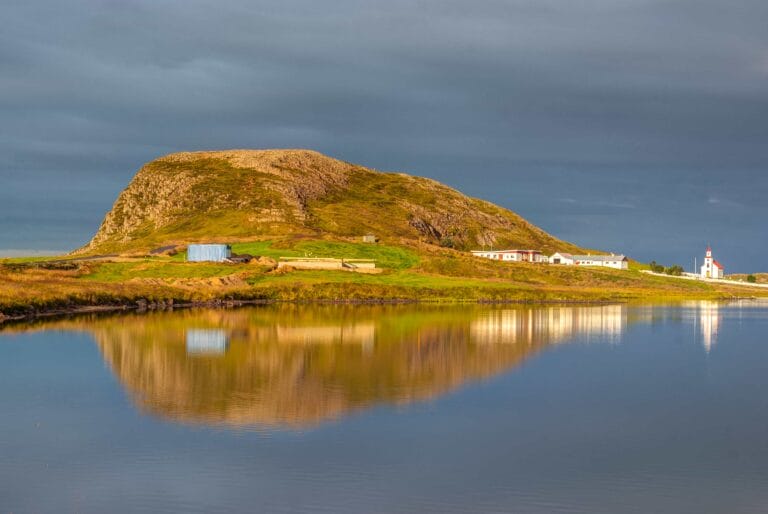 Helgafell Holy Mountain in Snæfellsnes Peninsula