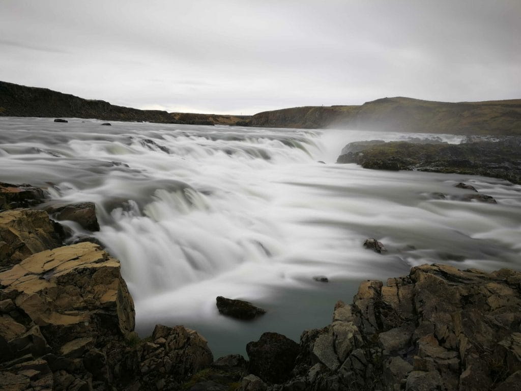 Urriðafoss waterfall in south Iceland