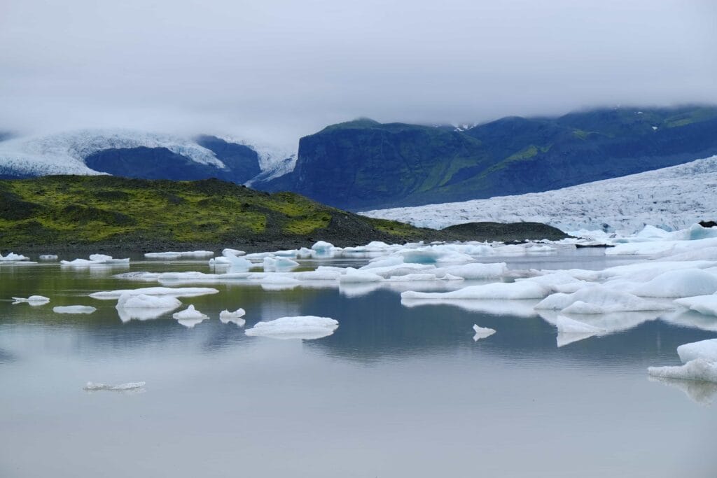 Breiðárlón glacier lagoon