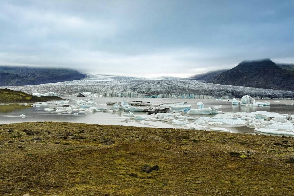 Breiðárlón glacier lagoon