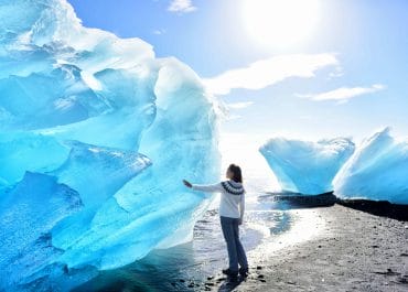 4-Day Winter Package |  Blue Ice Cave, Golden Circle, South Coast, Snaefellsnes & The Northern Lights Tour