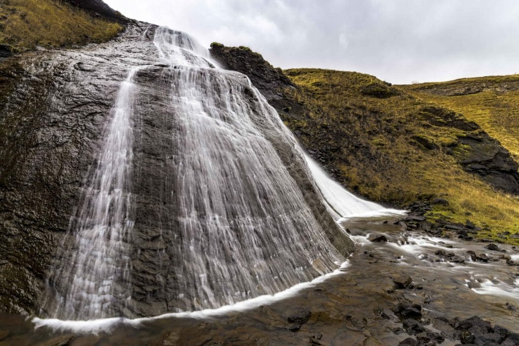 Hvítserkur waterfall in west Iceland