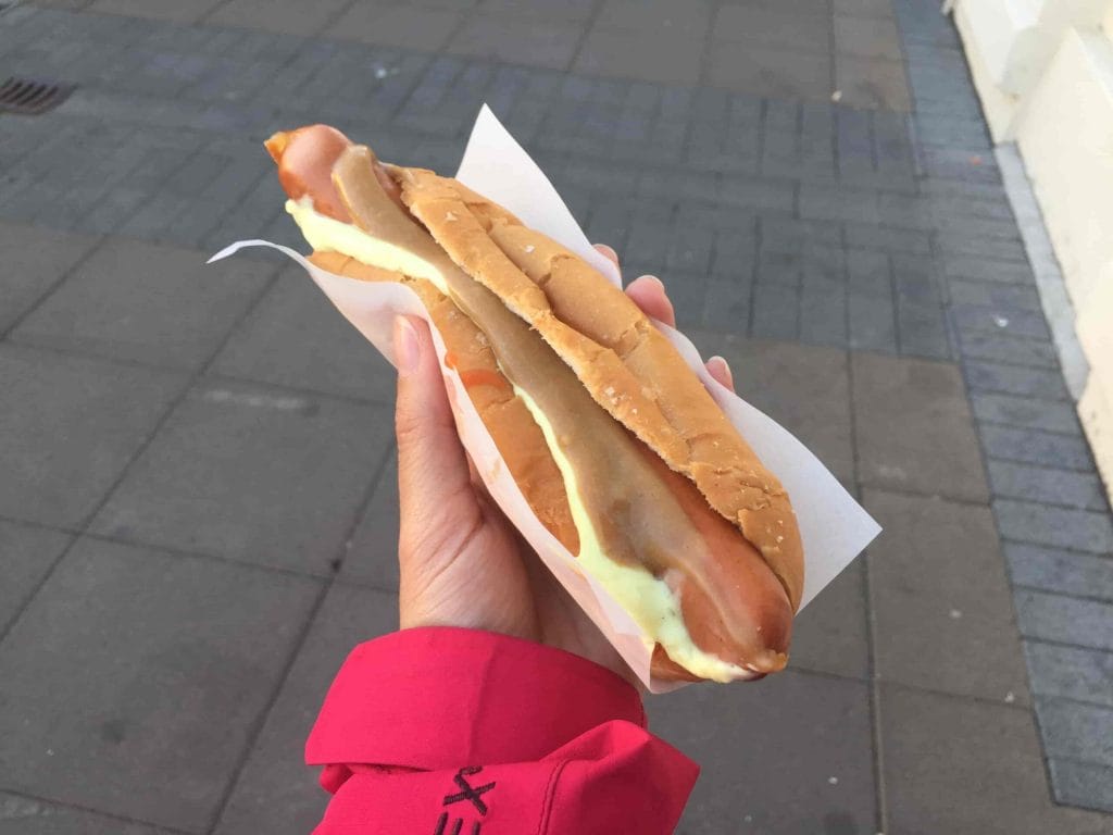 Icelandic hot dog