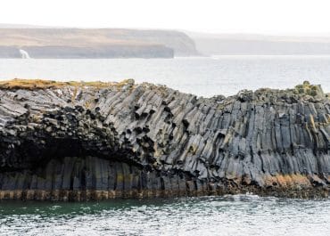 Kálfshamarsvík Basalt Column Cove