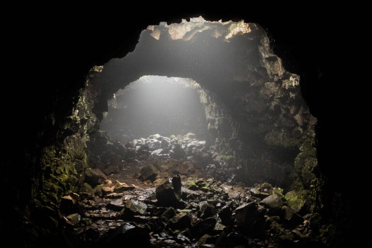 Raufarholshellir lava cave