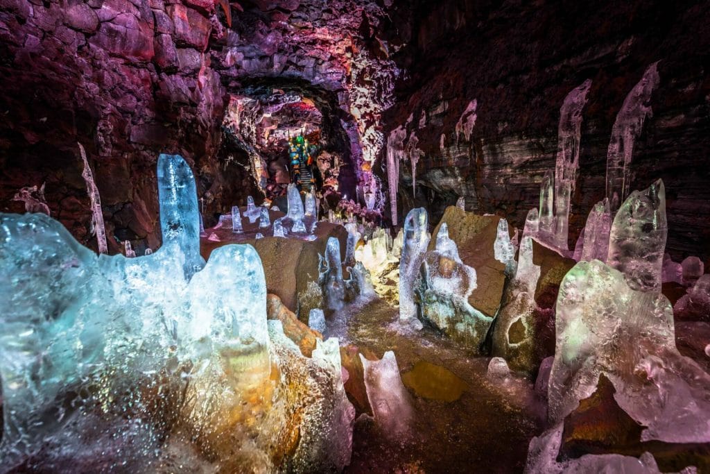 Raufarholshellir lava cave