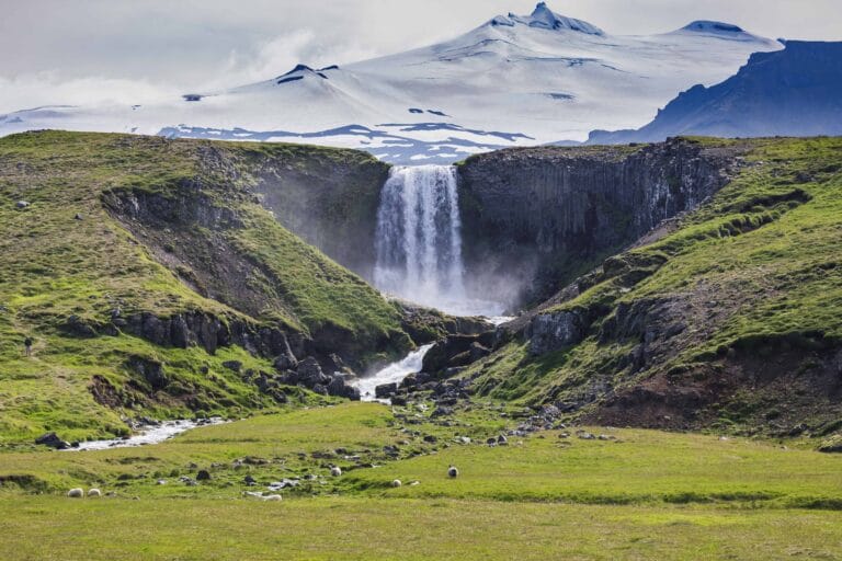 Svöðufoss waterfall - Snæfellsnes