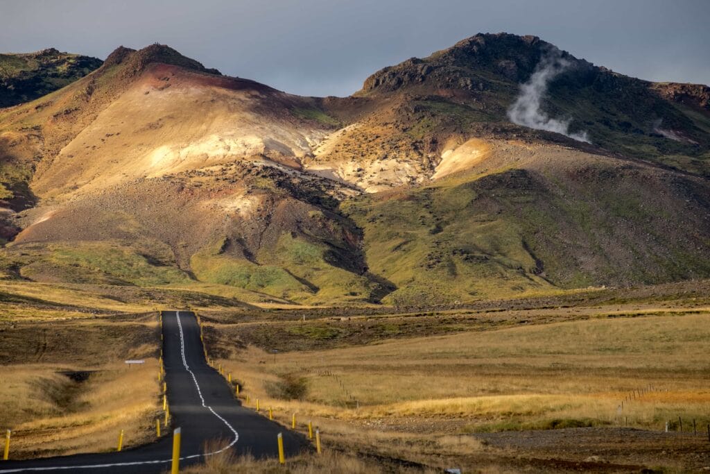 road in Grindavík
