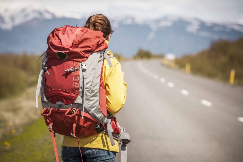 Hitchhiking in Iceland