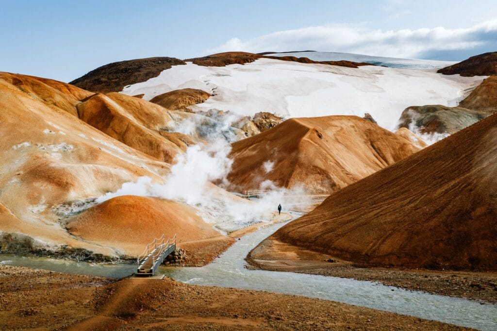 Kerlingarfjöll Mountains in the highlands of Iceland