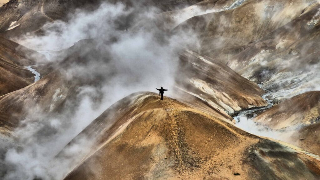 Kerlingarfjöll Mountains in the highlands of Iceland