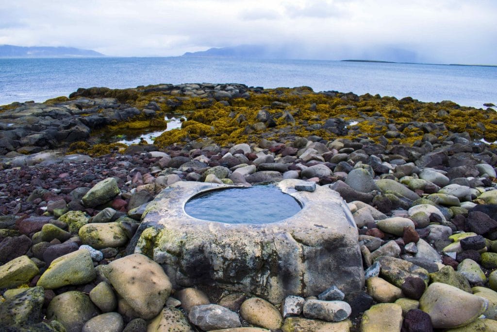 Iceland Hot Springs, hot springs in Iceland, Kvika - hot spring footbath