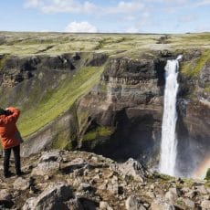 Photography in Iceland - Háifoss waterfall