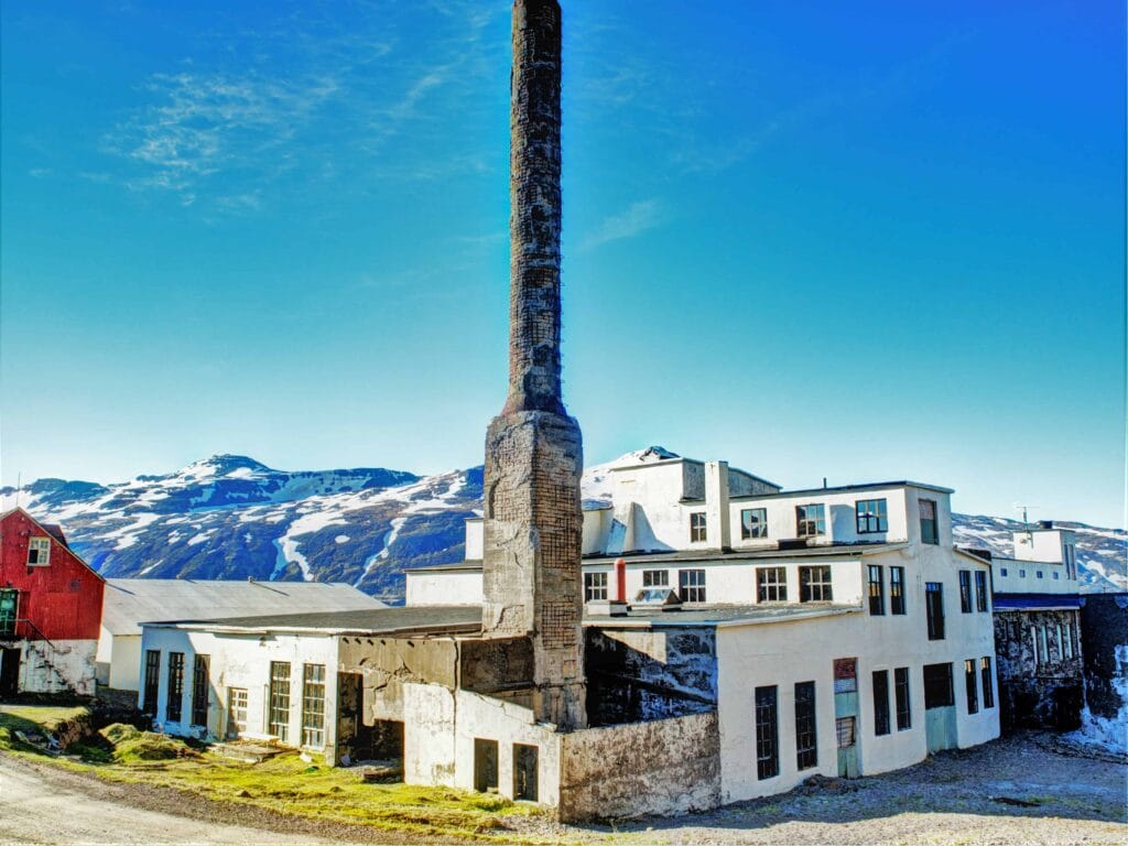 Djúpavík in Westfjords of Iceland