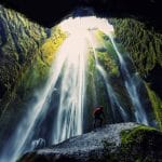 Gljúfrabúi hidden waterfall - south Iceland Tour booking